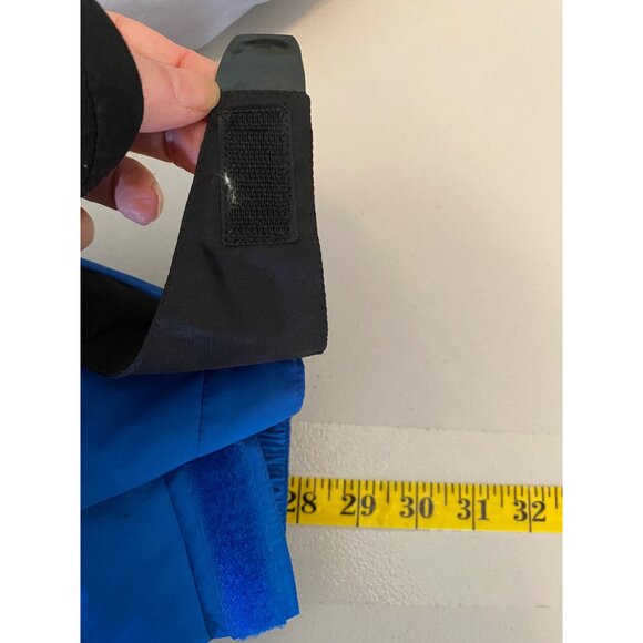 Starter Mens Large Hooded Winter Jacket Blue & Black Zip Off Hood Large - Picture 15 of 15